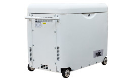 Дизельний генератор NiK DG7500 (6.5 кВт) однофазний 220В