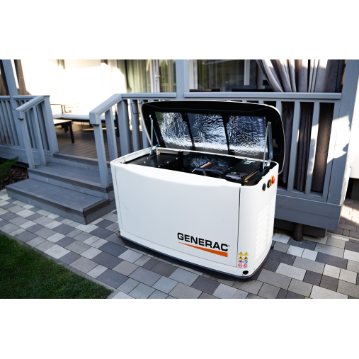 Газовий генератор Generac 10 кВт, автозапуск «під ключ»