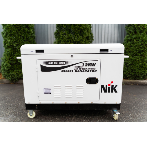 Дизельний генератор NiK DG15000 (12 кВт)