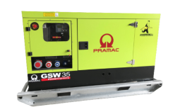 Дизельний генератор PRAMAC GSW35Y (27 кВт, 30 кВА) в кожусі