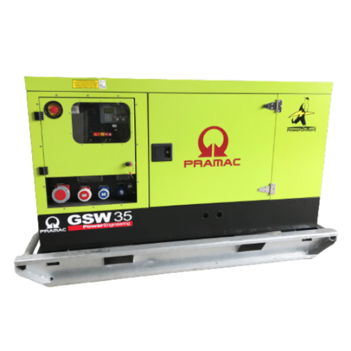 Дизельний Трифазний  генератор PRAMAC GSW35Y